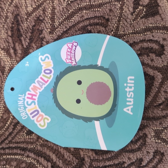 Original Squishmallows "Austin" the Avocado 🥑 by KellyToy - Picture 2 of 5